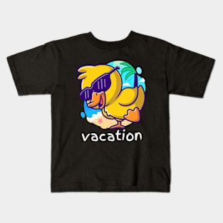 Vacation Duck Kids T-Shirt